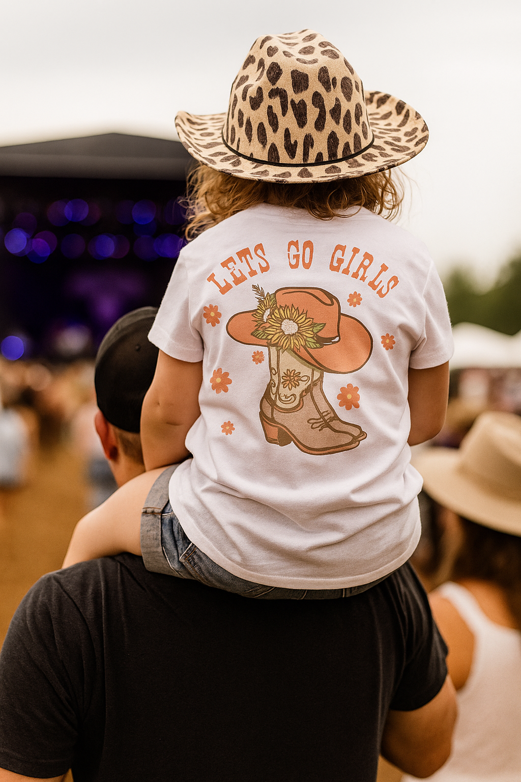 lets go girls Childrens printed T-shirt